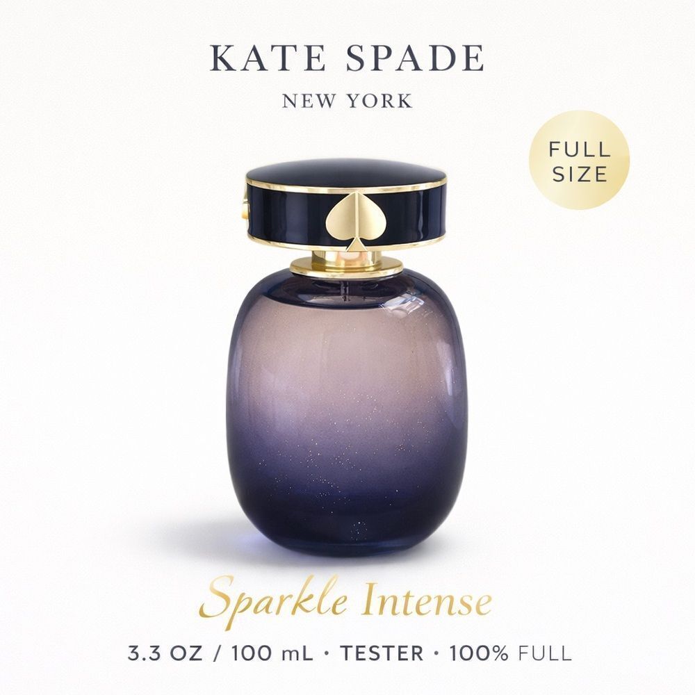 ♠️Kate Spade Sparkle Intense 3.3 oz EDP 100 mL Tester Full Bottle with box